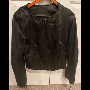 Vegan leather jacket